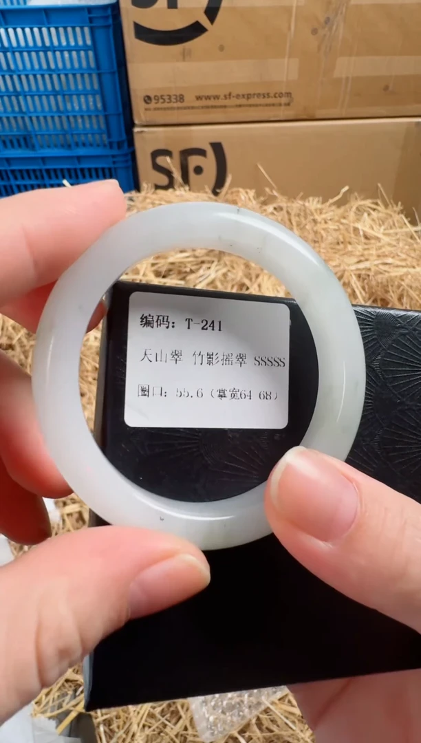 未镶嵌手镯石英质玉T-241