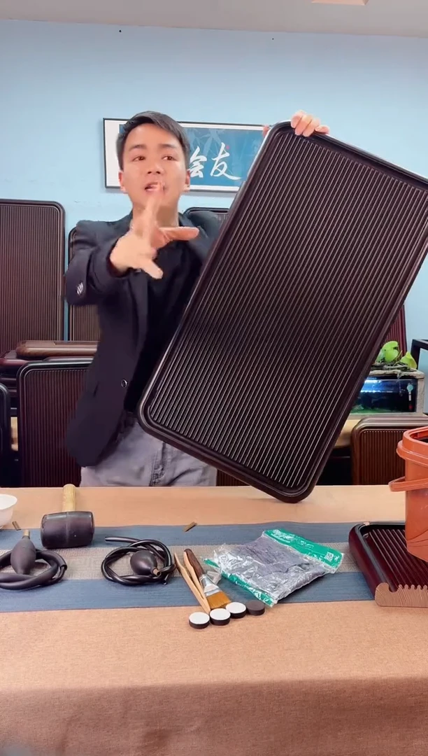 80*45*4大海黑色款式茶盘