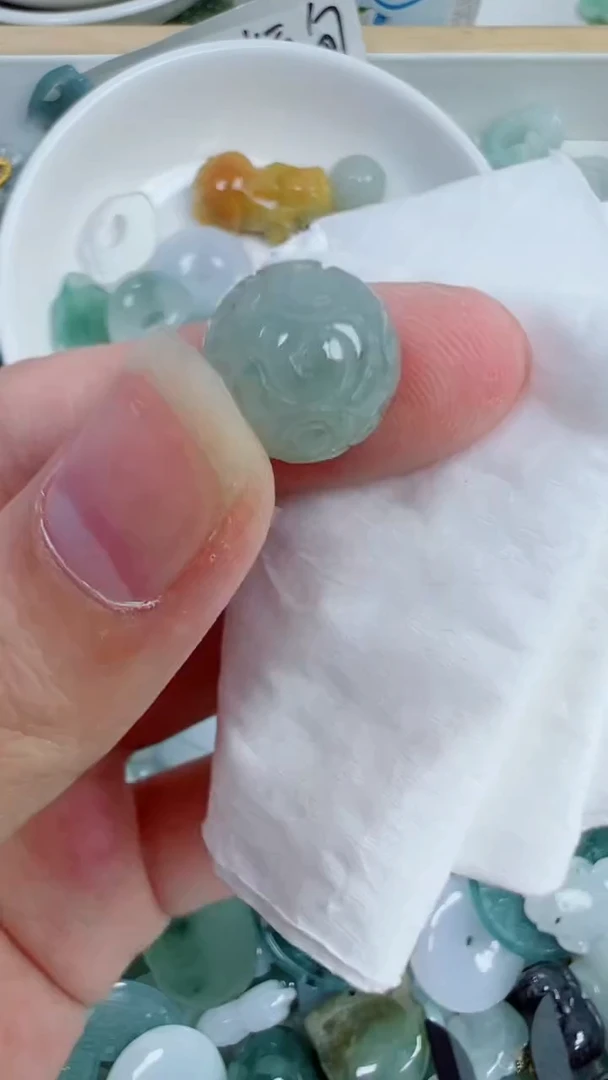 散珠翡翠599号链接，A货翡翠