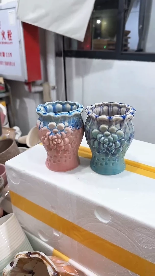 高温陶瓷花盆+E261