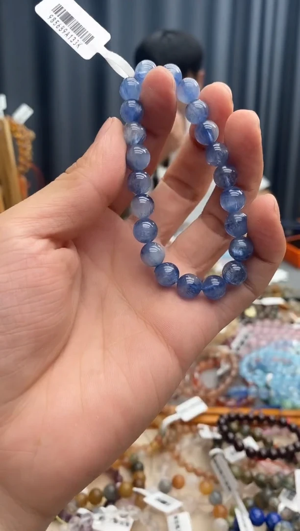 水晶手链未镶嵌莺**海蓝晶