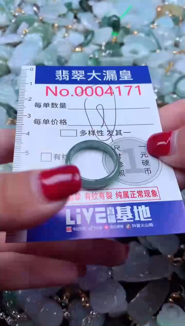 颈饰未镶嵌翡翠4171