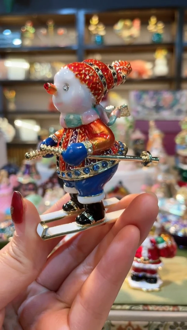 【闪购商品】精致珐琅彩首饰盒