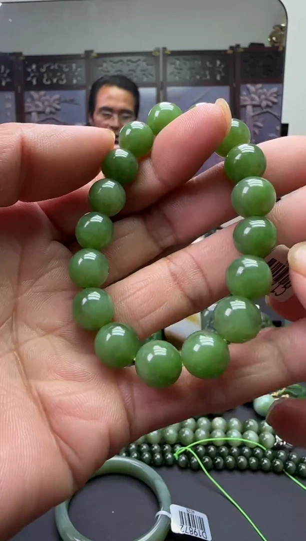 未镶嵌和田玉珠宝奇石手串