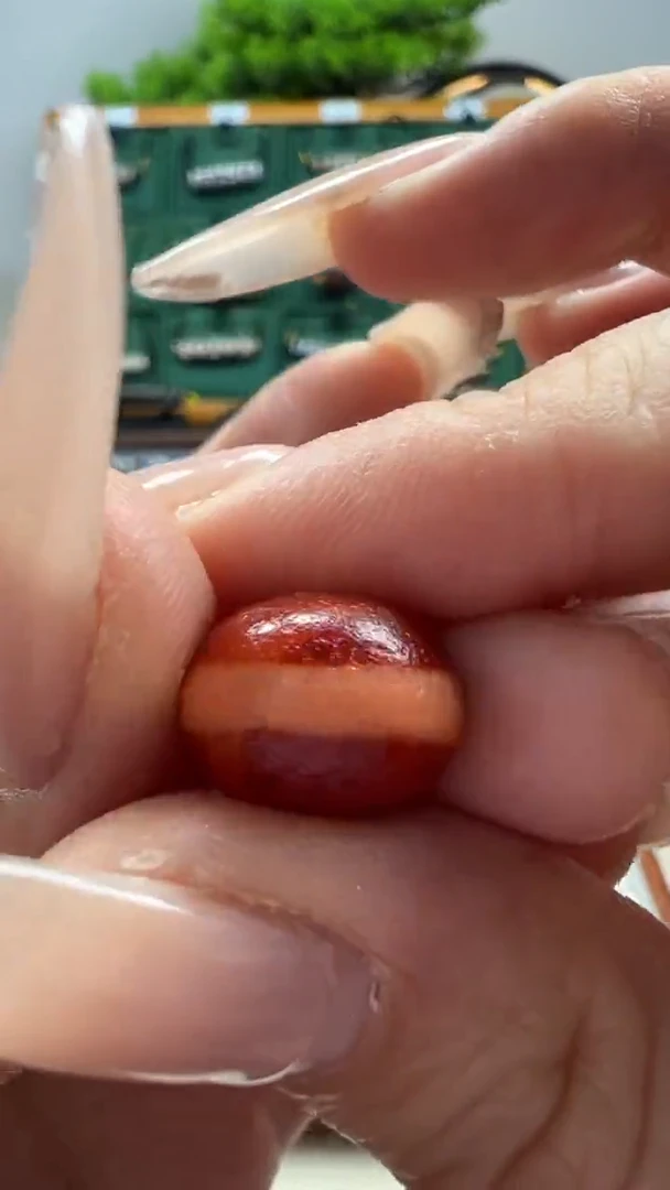 玛瑙/玉髓（覆膜）颈饰未镶嵌27.（微瑕随机发货）