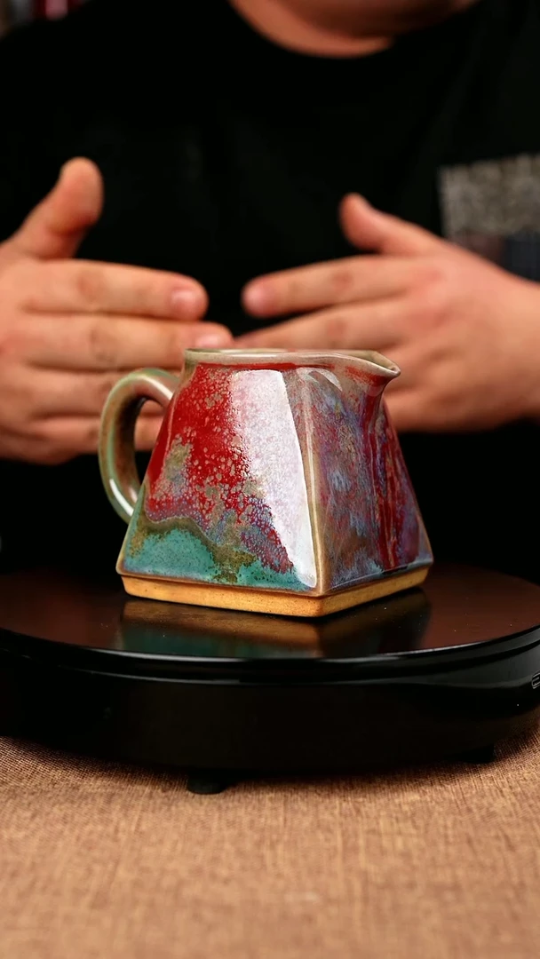 【闪购商品】136#省工一级品原矿钧瓷炉钧釉公道杯