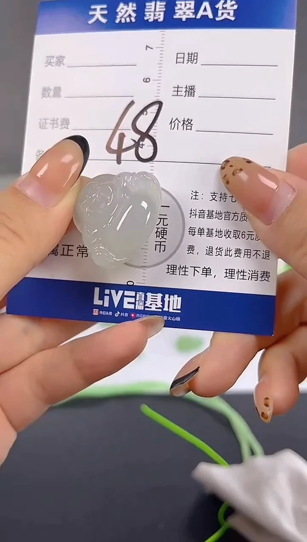 颈饰未镶嵌翡翠纯天然缅甸翡翠A货