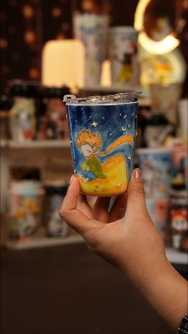 (玉泥）景德镇手工手绘文创陶瓷杯