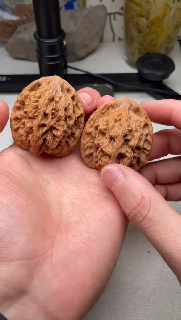 把件文玩核桃虎头