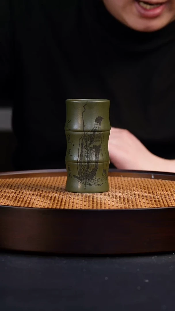 茶杯紫砂宜兴原矿全手紫砂杯