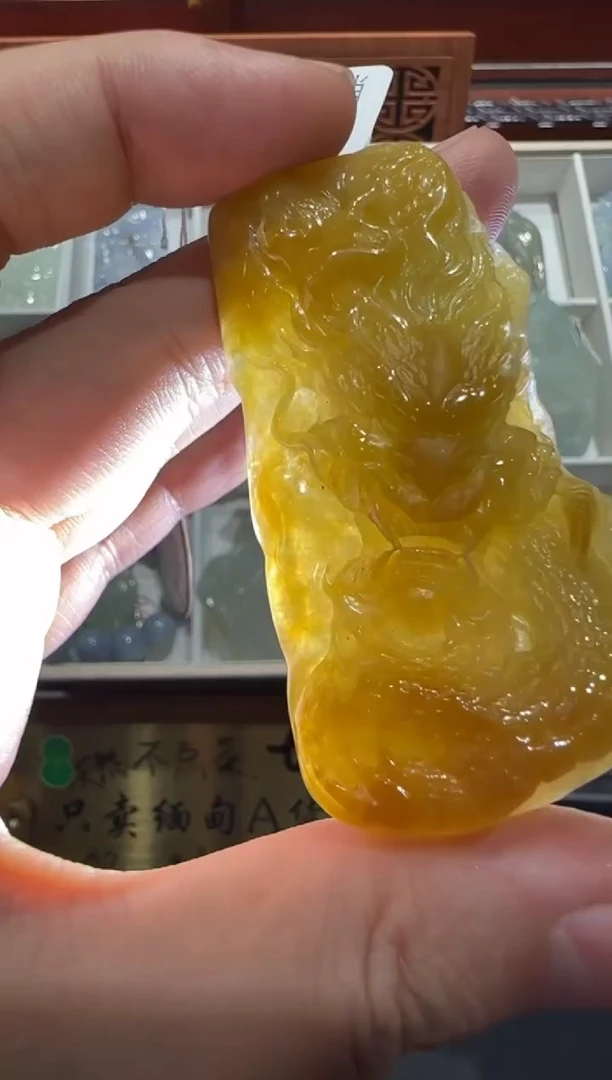 未镶嵌挂件翡翠A货翡翠多样性孤品