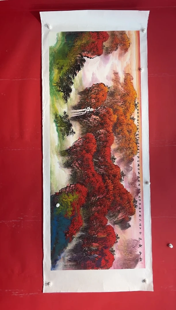 国画画家陆远华纯手绘原作