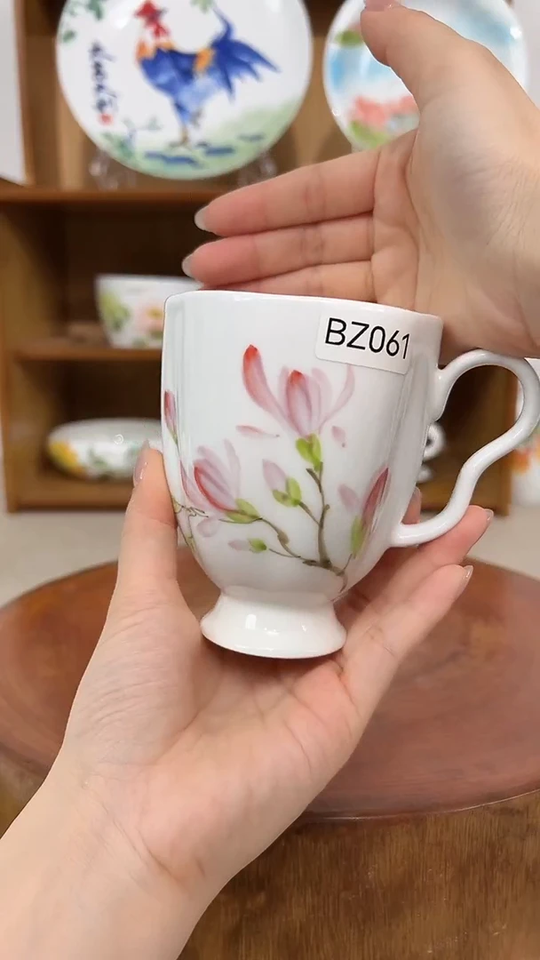 摆件景德镇手工手绘陶瓷餐具