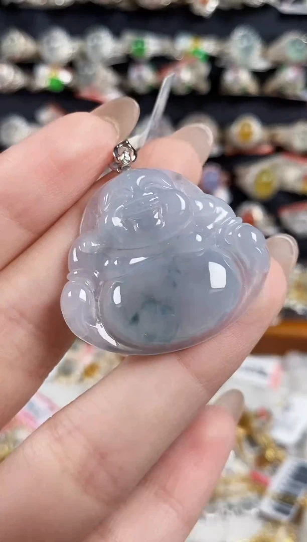 18K金镶嵌戒指翡翠天然A货翡翠149