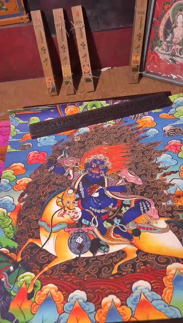 卷轴画东东唐卡tk16