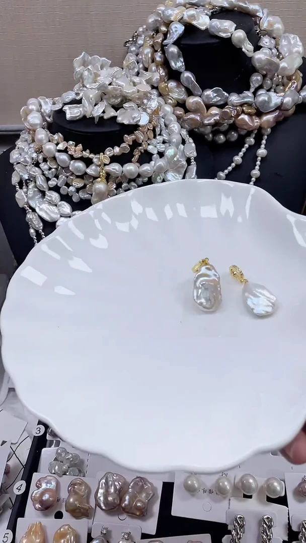 未镶嵌吊坠淡水珍珠【纯恬饰品】（多样性发货发一）