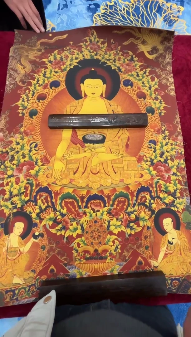 卷轴画唐卡16075