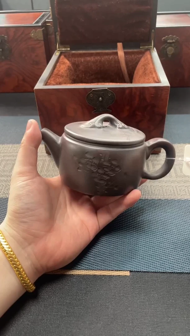 茶壶紫砂38 宜兴原矿紫砂