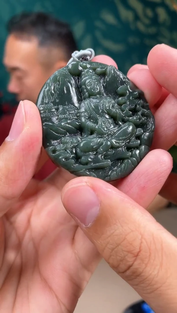 和田玉未镶嵌颈饰多样性拍一发一25057