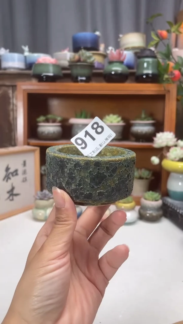 瓷片918知木小芳花盆