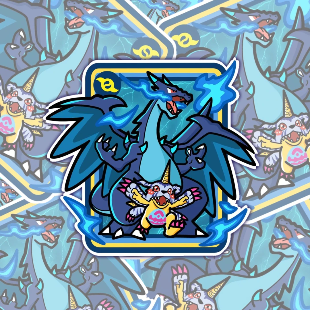 POKEMON/宝可梦【小精灵对对碰】宝可梦亚克力材质冰箱贴