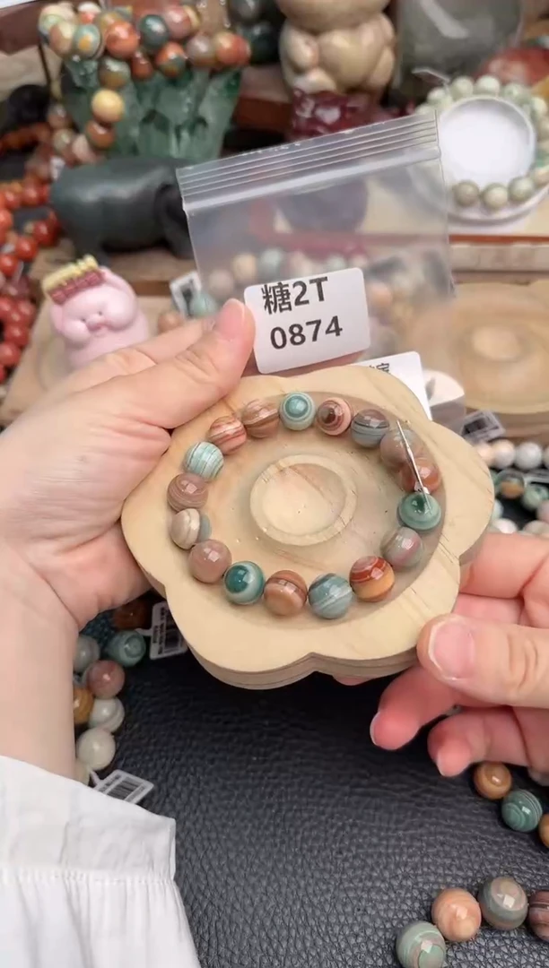 【闪购商品】石英质玉手链未镶嵌2T0874
