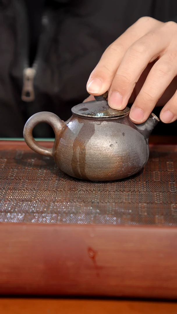 陶瓷奢瓷/瑞寅柴烧茶器（壶）1683