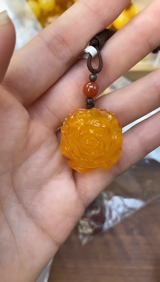 裸石琥珀未镶嵌天然琥珀蜜蜡