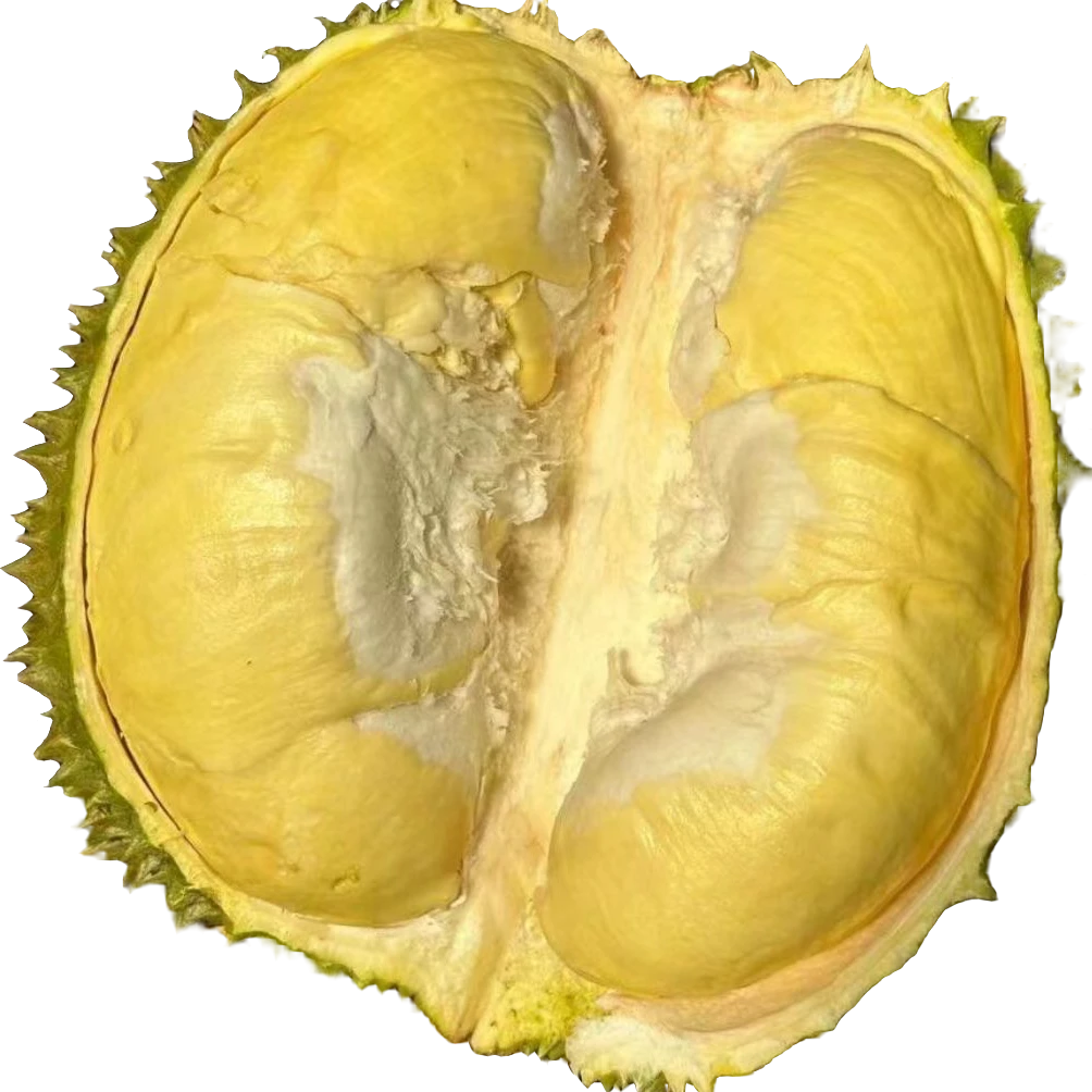 泰国树熟金枕 空运新鲜果 158元2斤果肉 干包黄肉核小榴莲同城送金枕泰国东部