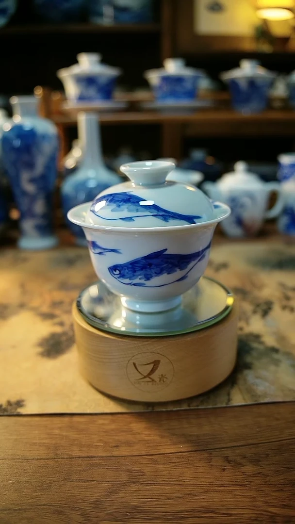 15景德镇手工手绘茶具