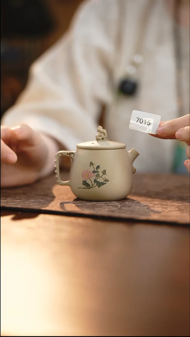 雲梦茶器紫陶茶壶7015