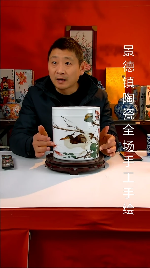 摆件陶瓷景德镇陶瓷 全场手工手绘