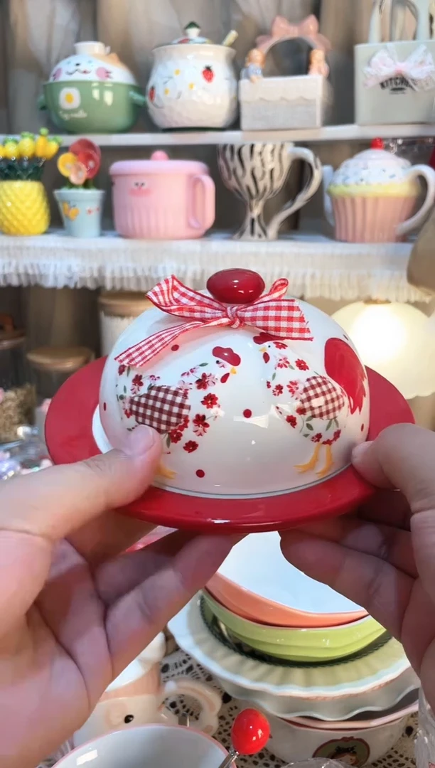 【闪购商品】瓷片蛋糕盘质量好发货快放心拍