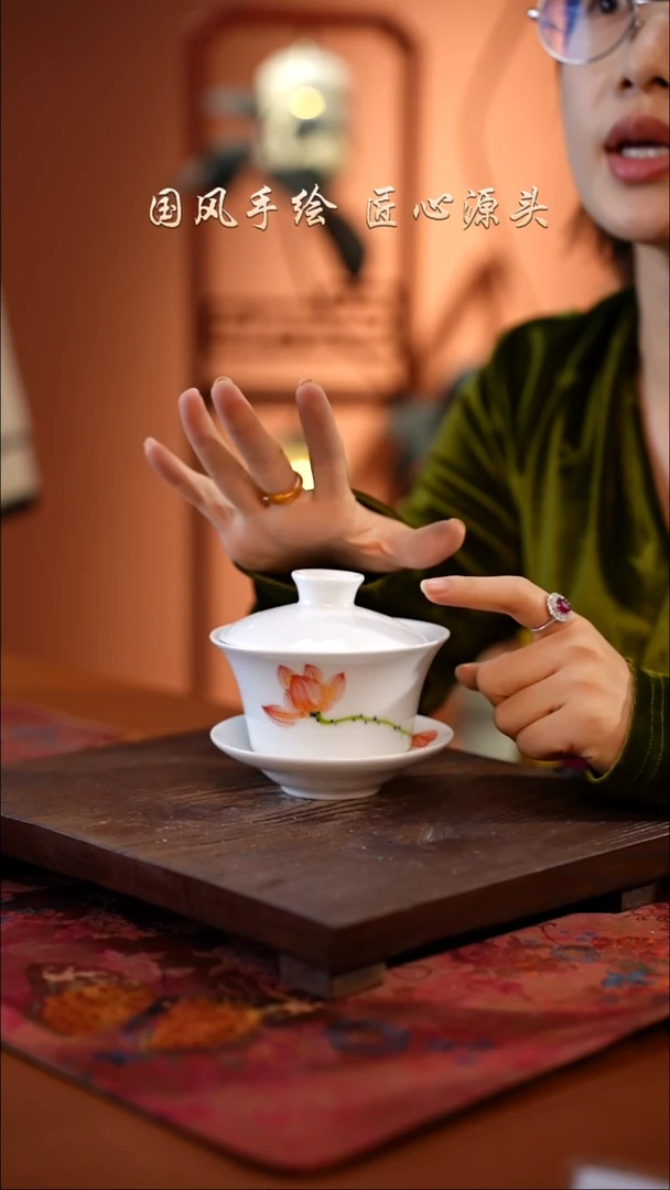 陶瓷景德镇高温釉中彩餐具（无毒无铅无镉）