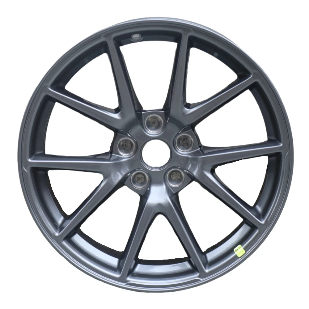 特斯拉毛豆3新款18寸轮毂，轮毂边缘为长条 不带轮毂盖