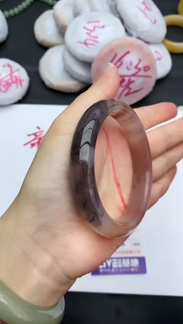 未镶嵌手镯石英质玉100+59/60