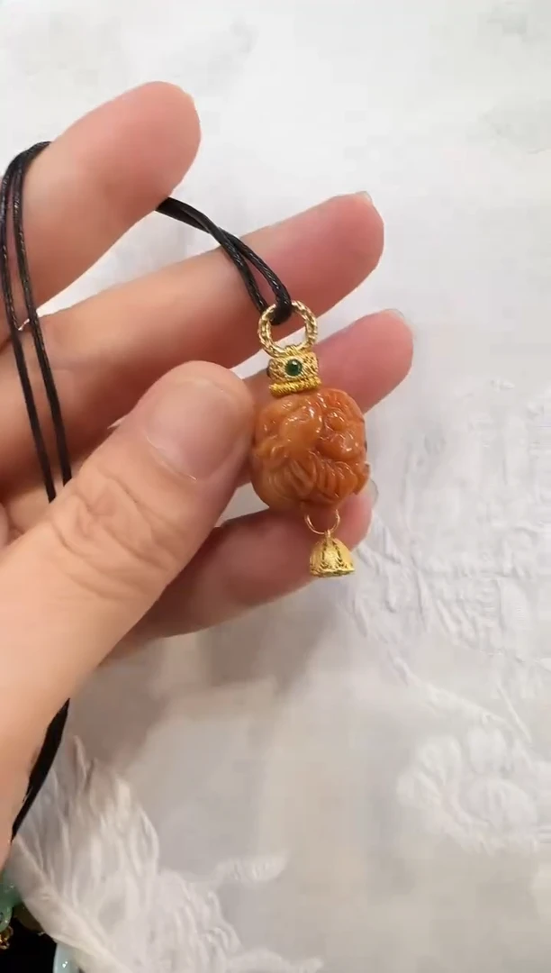 颈饰未镶嵌翡翠国风