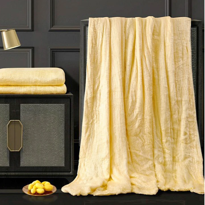 【黄金丝桑蚕丝被芯】福利120支长绒棉喜被蚕丝被夏被春秋被子母被