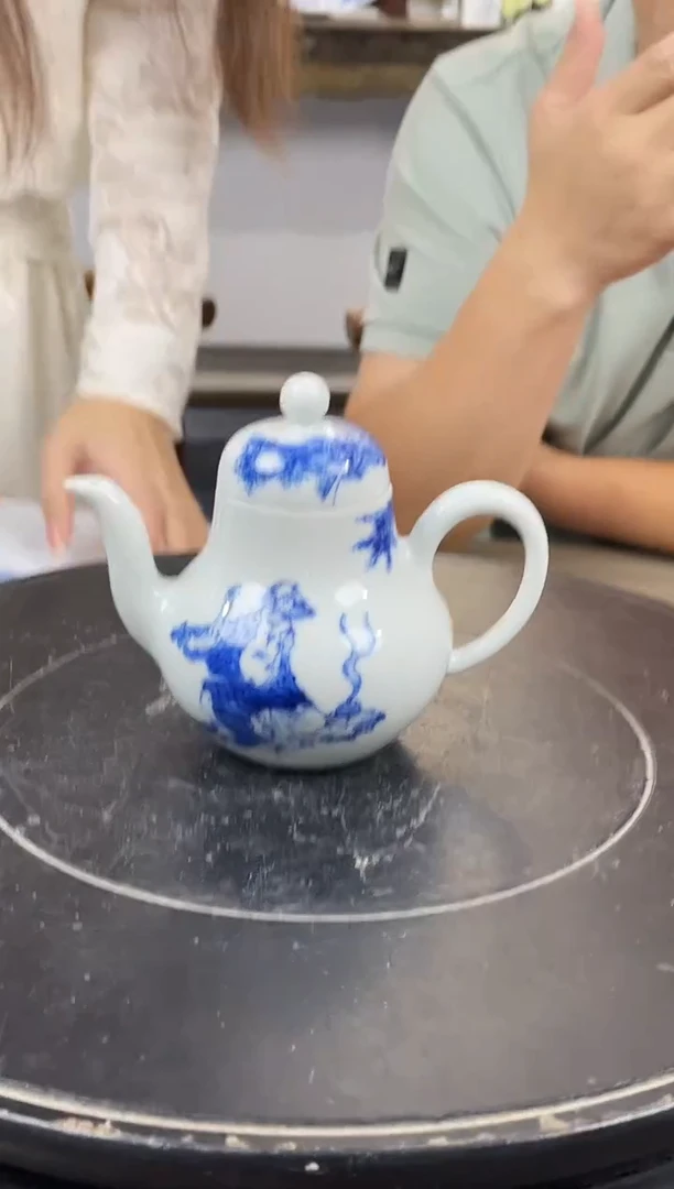 壶景德镇陶瓷手工手绘壶
