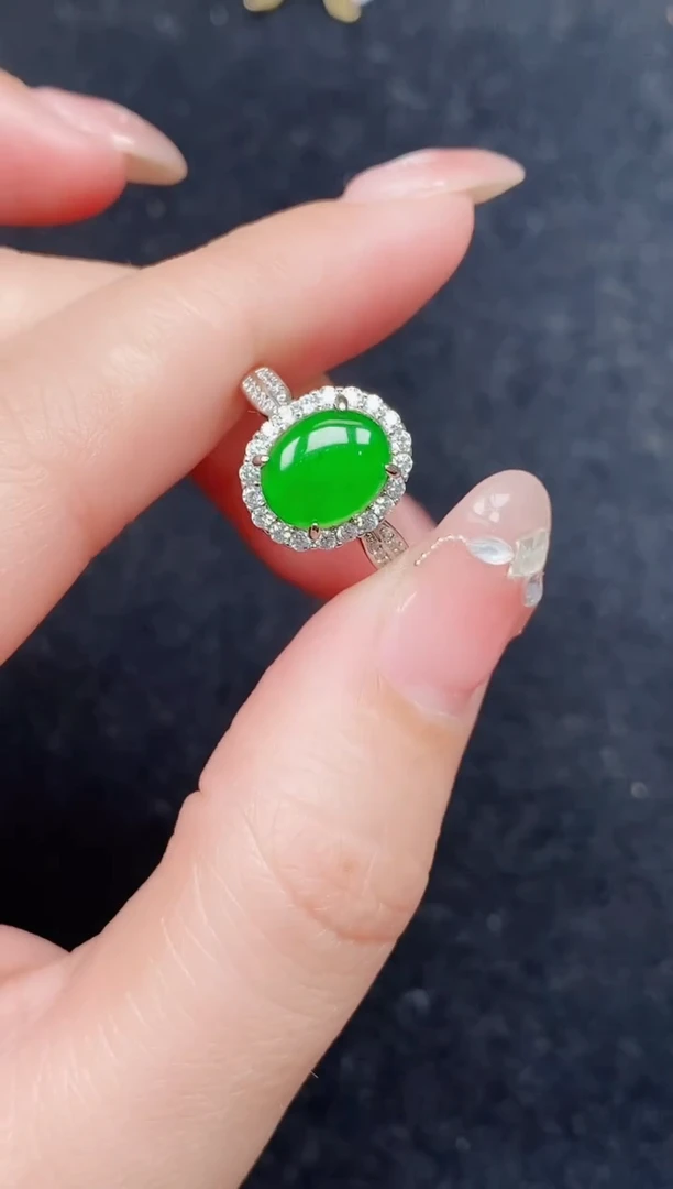 颈饰未镶嵌翡翠天然A货翡翠 保A保真