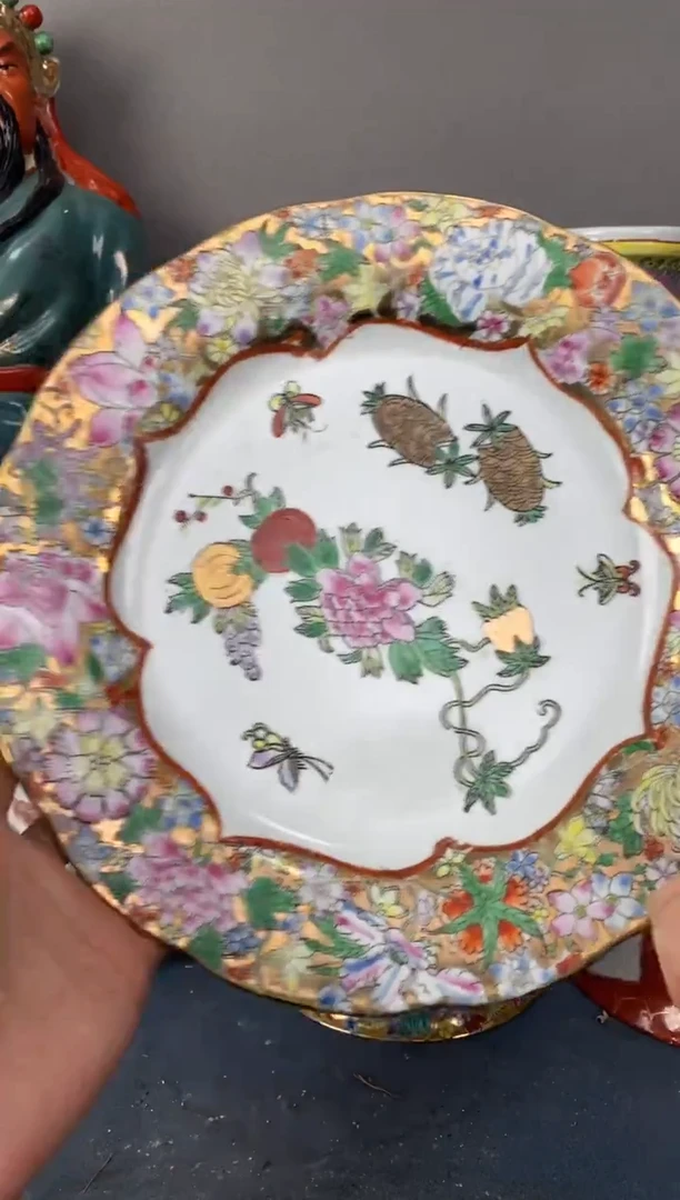 摆件陶567精品老厂瓷器（煤窑烧制）