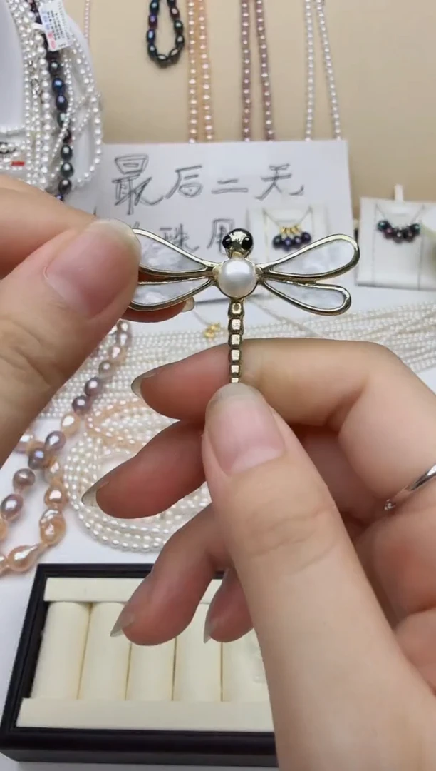 未镶嵌淡水珍珠胸针胸针多样性发其一