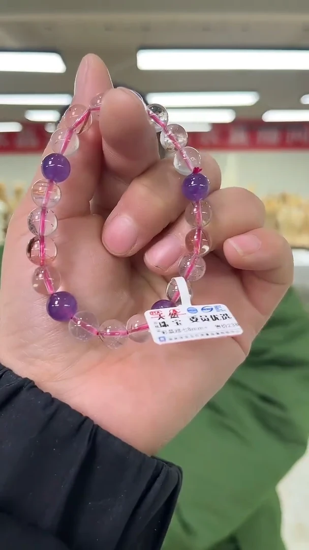 【闪购商品】水晶手链未镶嵌天然仙女超手串多样性发一8mm