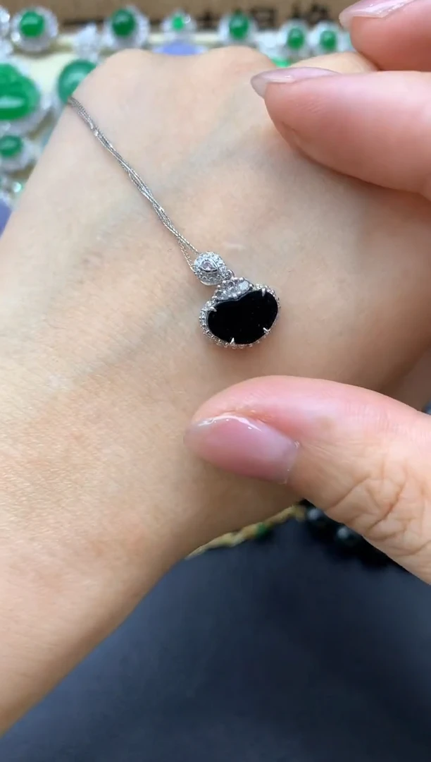 【闪购商品】翡翠颈饰18K金镶嵌251-中国好珍宝