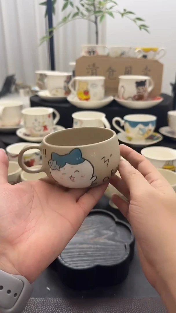 纯手工纯手工绘制陶瓷杯