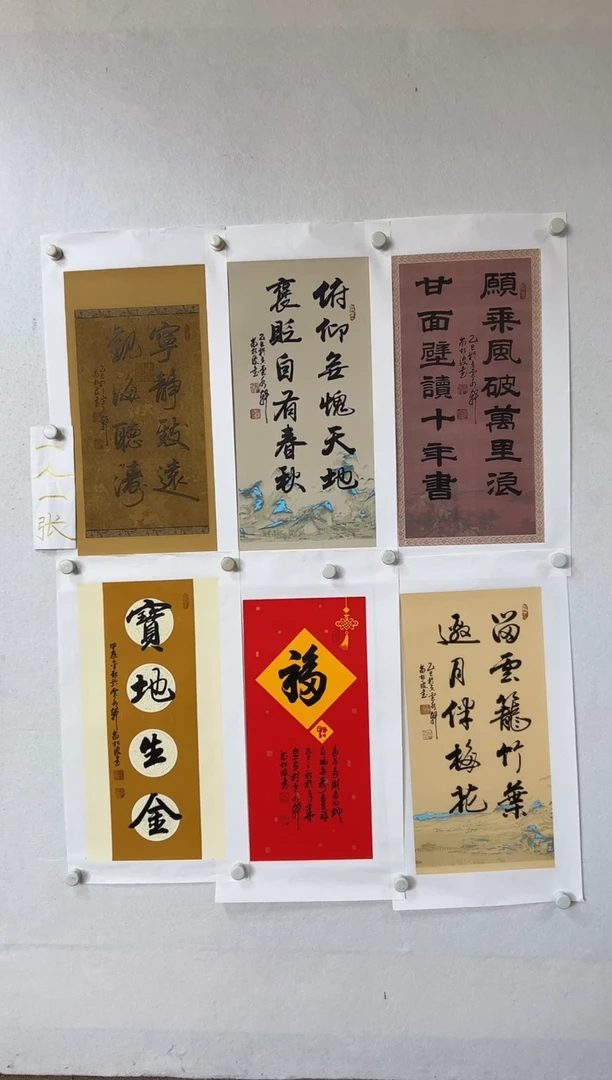 国画苗老师书法2平尺