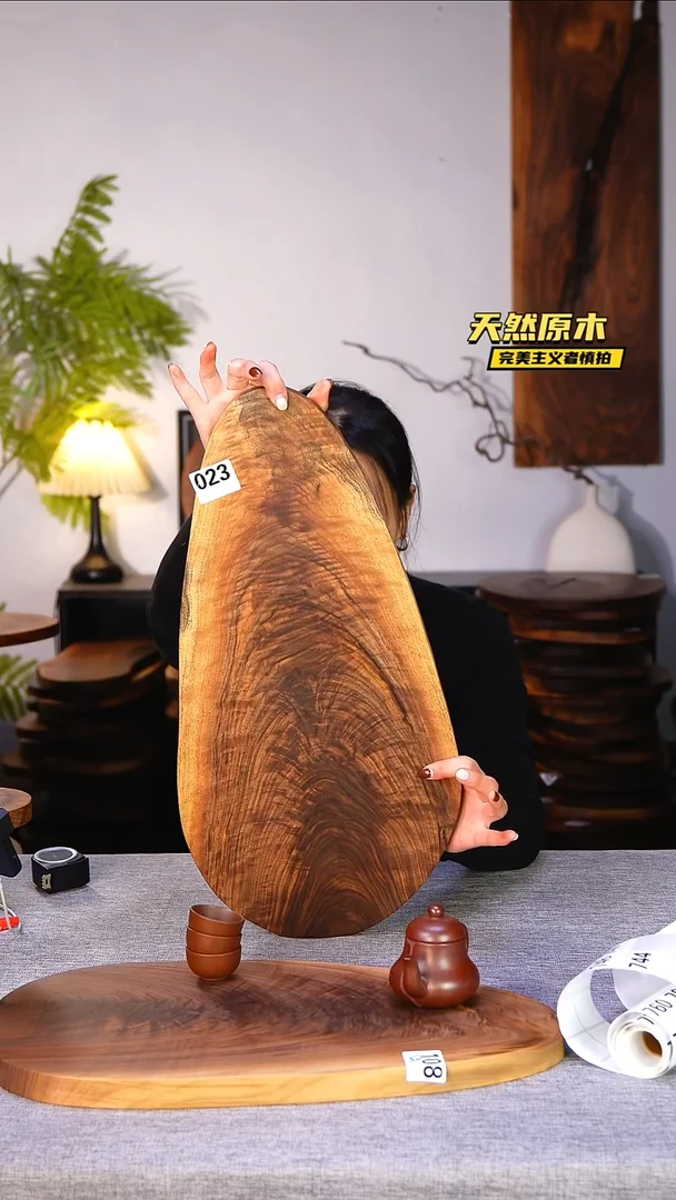 木北美黑胡桃原木.干裂疤结不属于商品质量问题完美主义者慎拍