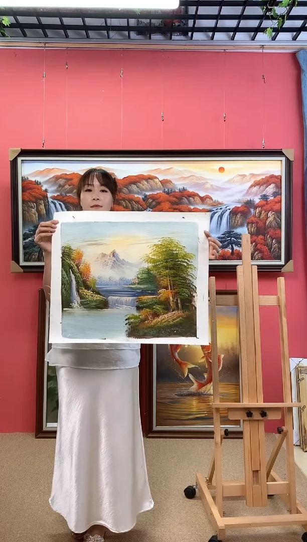 油画最****者尺寸40*50画芯（不含框）