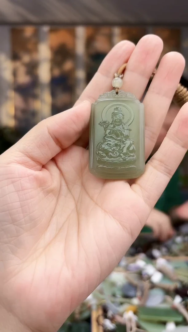 未镶嵌和田玉挂件拍一发一