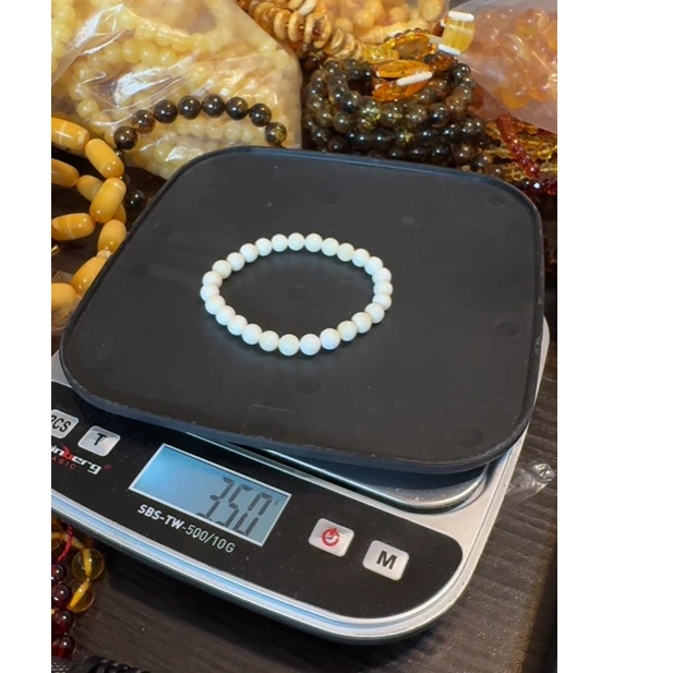 串珠手串白瓷串